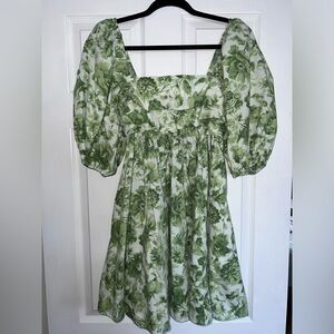 Abercrombie Puff Sleeved Dress